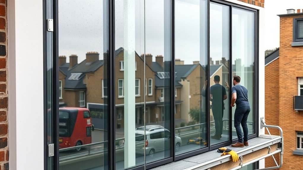 Polycarbonate to Glass Conversion New Cross Gate