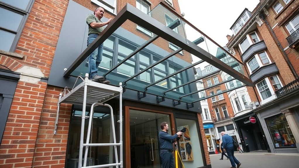 Shopfront Canopy New Cross Gate
