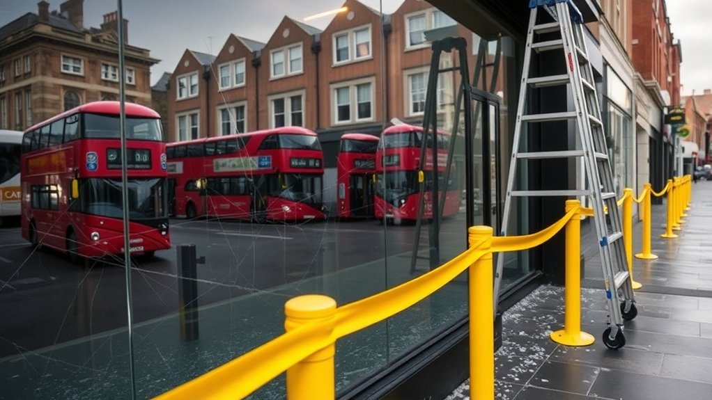 Vandalism Glass Repair New Cross Gate
